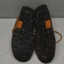 Mens Orthopedic Comfortable Handmade Boots Casual Mid Top Walking Driving Shoes Waterproof Arch Support Spacious Toe Box Outdoor Leather Shoes (Size 9, Brown)