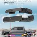Mountainpeak Front Frame Repair Kit Section Set Fit for 2005-2015 Toyota Tacoma 2nd Double Cab and Access Cab