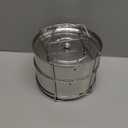 Ecozoi Premium Extra Deep Stackable Steamer Insert Pans Pot in Pot for Instant Pot 6, 8 Quart Instant Pot Accessories - 2 Tier | Interchangeable Lids | Comes with 5 Additional Mini Cups for Baking