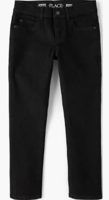 The Children Place Skinny Stretch Black Size 12-18 m