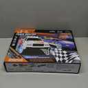 Slot Car Race Track Sets with 4 Slot Cars, Electric Race Car Track Include Slope Circular Overpass Track, Dual Racing Game Featuring Flash Bridge and Pendulum, Gifts Toys for Boys Kids Age 6 7 8-12