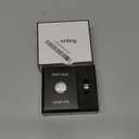 Smart Health Ring for Women Men Fitness Tracker with Heart Rate, Blood Oxygen, Blood Pressure, Sleep Monitoring, Step Counting, Warm Gold