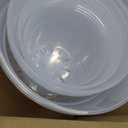 9 Pcs 8/10/12 Inch Large Clear Nursery Pots with Drainage Holes - Variety Pack Transparent Plant Pots for Orchids Succulents Indoor Outdoor Root Health