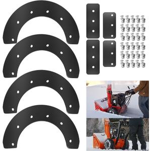 302565MA, 302565, 335992 Snow Thrower Paddle Set Compatible with 20, 21 or 22" Craftsman, Noma,Murray Snow Thrower 302565ma,1687312SM, with 90 Pieces Hardware  8 Pack