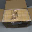 Orapoke 2 Pack Trash Bag Holder with Bamboo Cover, Metal Garbage Bag Dispenser for Kitchen Organization and Storage, Stackable Trash Bags Dispenser Under Sink Organizer Fit 13/30 Gallon Roll, White