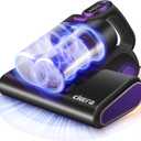 Mattress Vacuum Cleaner, 600W 16KPa Corded Bed Vacuum with 140F Hot Air & HEPA Filter, Deep Cleaner for Mattress, Sofa, Crib, Dust & Pet Hair