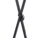 Amazon Basics Keyboard and Piano Stand, Adjustable Height, Portable Single-X-Shape, Stable Steel Construction, Black