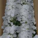 Flowers in Mason Jars for Table, 10 Set Artificial Hydrangea Table Centerpieces Glass Flowers Vases Decor for Home Party Wedding Farmhouse Bridal Shower Graduation Boho Decorative(White)
