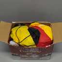 Leyndo 1 Set 5ft Christmas Inflatables Decoration Outdoor Santa Riding Duck Inflatables with Build-in Leds Lights Giant Blow up Duck with Santa Claus for Mall Garden Patio Lawn Indoor Party Xmas Decor