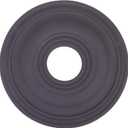 Livex Lighting 8217-04 Ceiling Medallion, Black 0.1 x 0.1 x 1