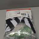 Fun Shack Black and White Striped Suit Men Costume With Wig, Spooky Halloween Costumes, Halloween Costumes for men (X-Large)