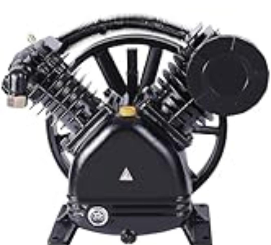 AEOLUS A 5/3.7 HP Air Compressor Pump Replacement, 181PSI V-Type Twin Cylinder Air Compressor Pump Electric Motor Pump