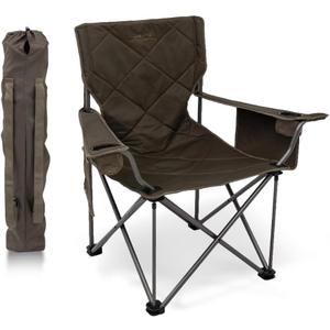 ALPS Mountaineering King Kong Camping Chairs for Adults with Mesh Cup Holders and Pockets, Built Durable and Reliable with Compact Foldable Steel Frame