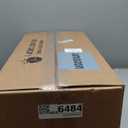 IRIS USA 5-Shelf Light Duty Plastic Storage Shelves, 250lb Capacity, 64" H x 24" W x 12" D, Medium Modular Shelving Unit Storage Organizer for Bathroom, Laundry, Garage & Home, Storage Rack - Black