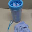 Dog Paw Cleaner for Large Dogs, Dog Paw Washer, Muddy Paw Cleaner, Pet Foot Cleaner, Dog Paw Protector Kit (Blue)