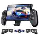 TRANSNOVO Handheld Controller for Nintendo Switch 2, Pro Controller Replacement with Native C-Button, 9-Axis Gyro, Wired Zero Latency, Ergonomic Grip, Hall Effect Joysticks No Drift, Macros/Turbo