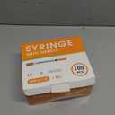 100 Pack 1ml Syringes with Needle-30Ga 5/16 Inch, Individually Sealed Packaging
