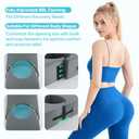 HOMBYS Adjustable BBL Bed After Surgery,Memory Foam Recovery Mattress, Head & Lumbar Support Pillow Relieve Pressure, Brazilian Butt Lift Recovery Must Haves,Suit for Petite Users up to 154 lbs&5'7"