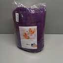 COZYART Purple Bath Towel Set for Bathroom Soft Absorbent Durable 650 GSM Turkish Cotton Towel Sets of 6, 2 Large Bath Towels, 2 Hand Towels, 2 Washclothes (Honey Flower Purple)