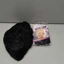 VRZ Short Pixie wigs for Black Women Pixie Cut Curly Human Hair Wig for Black Women Glueless Short Layered Pixie Cut Wigs With Bangs Natural Black Color for Daily Use