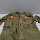 Top Gun Maverick Flight Costume for Adults Women - Xlarge, Green