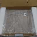 EXPUTRAN (2pcs Pack) Stackable Clear Acrylic Paper Trays, Desk File Organizer, A4 Paper Holder, Letter Tray