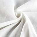 European 100% Linen White, Fabric by the Yard
