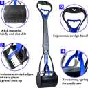 ienjoyed Non-Breakable Pooper Scooper for Large Medium & Small Dogs Heavy Duty, 28Long Handled Dog Poop Scooper for Grass,Durable Dog Poop Pick Up Tool, Poop Grabber