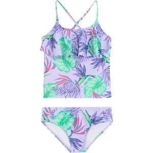 Kanu Surf Girls' Charlotte Flounce Tankini Beach Sport 2-piece Swimsuit (10, Kylie Purple)