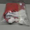 Callenbach 6Pcs Christmas Chair Covers for Dining Room Christmas Table Decoration Santa Hat Chair Back Cover for Xmas Restaurant Holiday Festival Party Decor