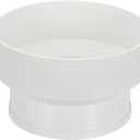 PATIKIL 10" to 6" Duct Reducer, PVC Pipe Increaser Adapter Ducting Airflow Tube Pipe Fittings for DWV (Drain, Waste and Vent) Ventilation Ducting, White