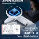 3 in 1 Magnetic Wireless Charger for Apple Multiple Devices, Foldable Fast Charging Station - Magsafe Charger Stand, Travel Charger Pad for iPhone 17 16 15 14 13 12 Series/Apple Watch/AirPods Pro