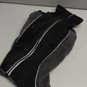 Fleece Dog Coat for Small Medium Dog,Pullover Pajamas Jumpsuit Bodysuit Puppy Coats with Legs, Pet Windproof Warm Cold Weather Jacket Full Body Vest Cozy Snowsuit Outfit Clothes (Black, M)