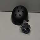 Kids Bike Helmet, Adjustable and Multi-Sport, from Toddler to Youth, 3 Sizes (Medium: 21.3" - 22.4", Black)