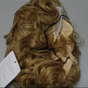 Wiginway Short Curly Wavy Blonde Wigs for Women Heat Resistant Synthetic Hair Natural Looking Fashion Wigs