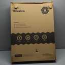 Riveira 30 x 22 Bamboo Natural Stove Top Covers for Electric Stove & Gas Stove Top Covers for Gas Burners – Large Gas Stove Cover with Handle & Juice Groove – Rustic Stove Covers for Gas Stove Top