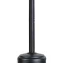Patio Heater BALI OUTDOORS Outdoors Gas Patio Heaters Tall Standing Patio Heater Commercial Outdoor Heater (Black)