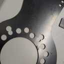 Wheel Fitment Tool, Offset Measuring Mockup Tool, 5 Lug Wheel Simulator for Fits 14-22" Rims, 8-14" Tire Widths, 2.5-11.5" Sidewalls, 3-12" Clearance