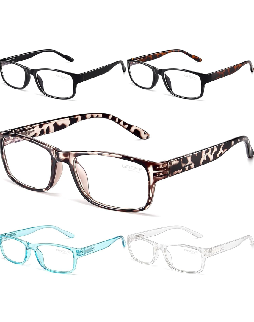 Gaoye Reading Glasses Men/Women, Eyeglasses, Blue Light Readers for Men/Women, Computer Eye Glasses, Cheaters 2.0x Gaoye Reading Glasses Men/Women, Eyeglasses, Blue Light Readers for Men/Women, Computer Eye Glasses, Cheaters 2.0x