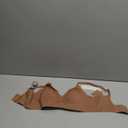 Vertvie Womens Seamless Jelly Bras No Underwire Comfort Push Up Bras Buttery Soft Wireless Bralette Full Coverage Sports Bra (Small, Coffee)