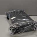 Sheenive Stadium Seats for Bleachers with Back Support, Bleacher Seats with Backs and Cushion Wide, Padded Portable Folding Comfort Stadium Chair with Shoulder Strap, Perfect for Sports Events (Black)