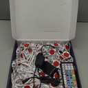 FBZ 150FT Permanent Outdoor RGB Lights - IP67 Waterproof with Smart App Control Remote,DIY Scene Modes, Music Synchronization,Eaves Lights for Garden Decor,Deck,Christmas