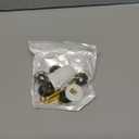 Toilet Bolts for Floor, 2 Pack Toilet Flange Bolts Seal Toilet Bowl to Flange, Toilet Wax Ring Replacement Part Include Install Part Include Solid Brass Bolts, Nuts, Washers and Caps