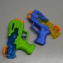 Water Guns for Kids, 2 Pack Mini Squirt Guns with Trigger Small Water Blaster Pistol Toys for Boys Girls Toddlers Summer Outdoor Yard Swimming Pool Beach Water Fighting Party Favors (Blue-Green)