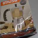 Imusa USA Aluminum Stovetop 6-cup Espresso Maker (B120-43V), Silver