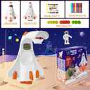 CS COSDDI Art Projector for Kids, Drawing Projector with 66 Patterns & Drawing Kit, Easy Tracing Projector Toy for Kids Ages 3-8 to Learn, Perfect Art & Craft Gift for Girls & Boys (White)