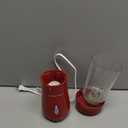 Hamilton Beach Portable Blender for Shakes and Smoothies, 14 Oz BPA Free Travel Cup & Lid, Durable Stainless Steel Blades, Personal Smoothie Blender, Red (51101RV)