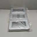 Mysora 3 Packs Multi Catch Mouse Trap Clear Top Mice Trap Rodent Humanized Silver Rat Traps for Indoor Outdoor Rat Control Pet and Security