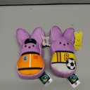 2 x Peeps Dress Up Soccer Player Easter, Astronaut Easter, 5.75 in 
