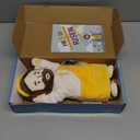 Talking Jesus Plush Toy with Glow, Resurrection of Jesus Speaks Bible Verses Story Songs, Jesus Stuffed Doll with Greeting Card, Plushie Suitable for Easter Christmas Baptism Gift